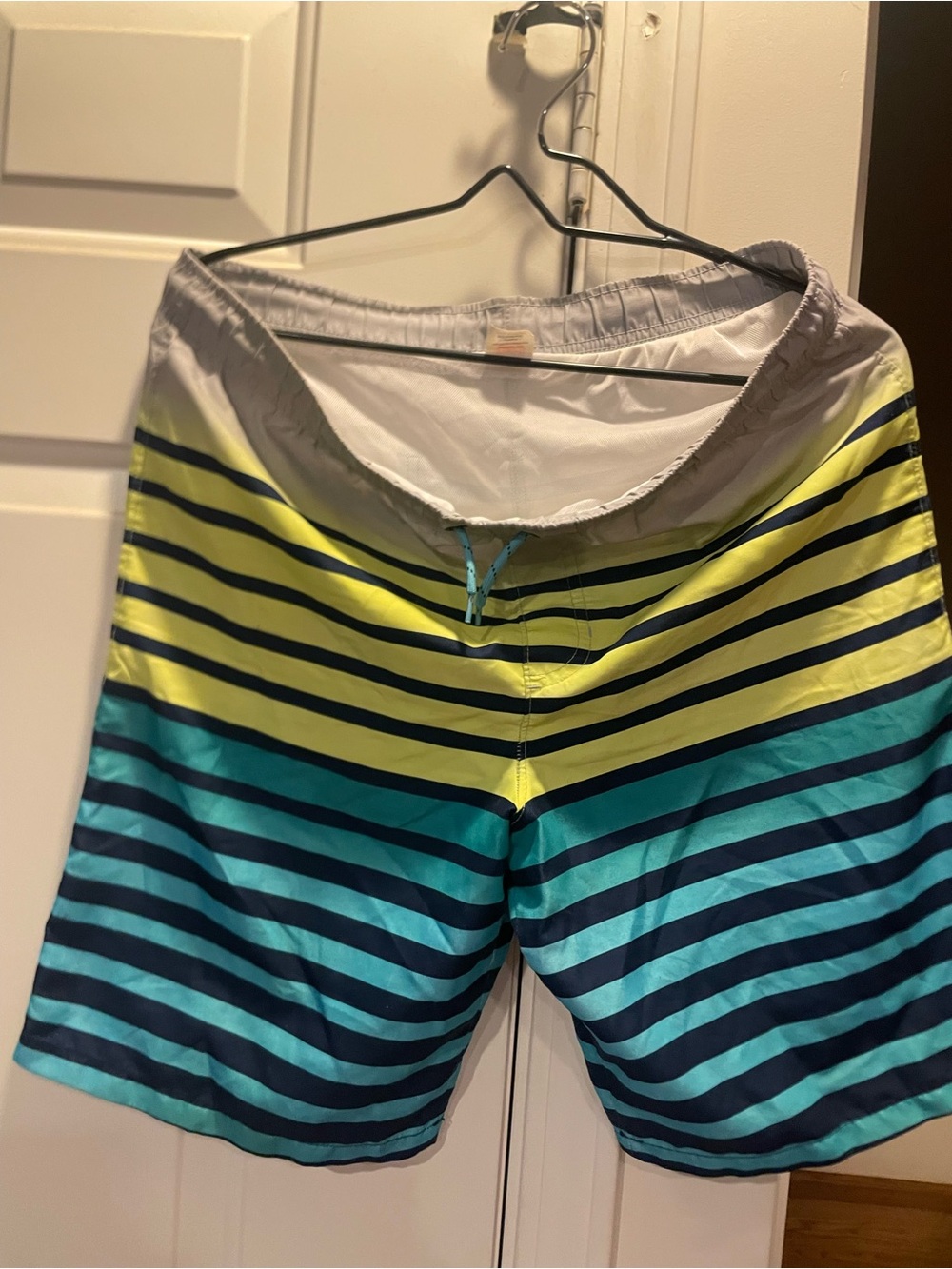 wonder nation Light Gray Elastic Waist Shorts